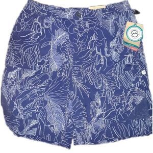 NWT Magellan Fish Gear blue shorts trunks